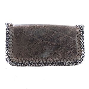 World Chic - Marble Leather Chain Bag - Italy